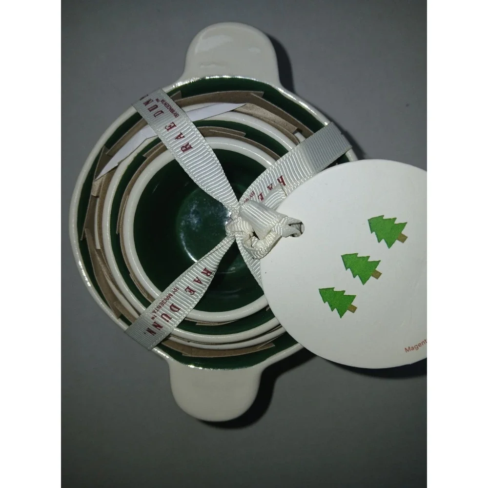 Rae Dunn Christmas Pine Tree Measuring Cups‎ (NWT)